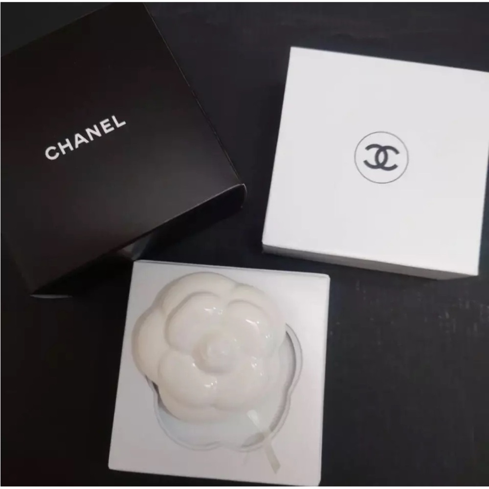Chanel Camellia Aroma Stone Paperweight